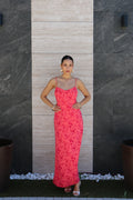Vestido Azalea Coral